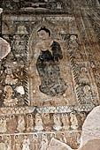 Bagan Myanmar. Mural paintings of the Thambula temple. 